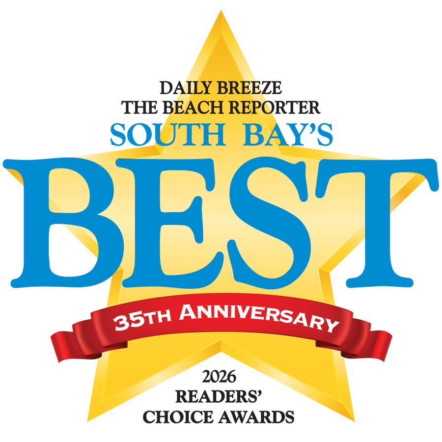 South Bay's Best 35th Annual Readers' Choice Awards 2026 logo — Daily Breeze and The Beach Reporter